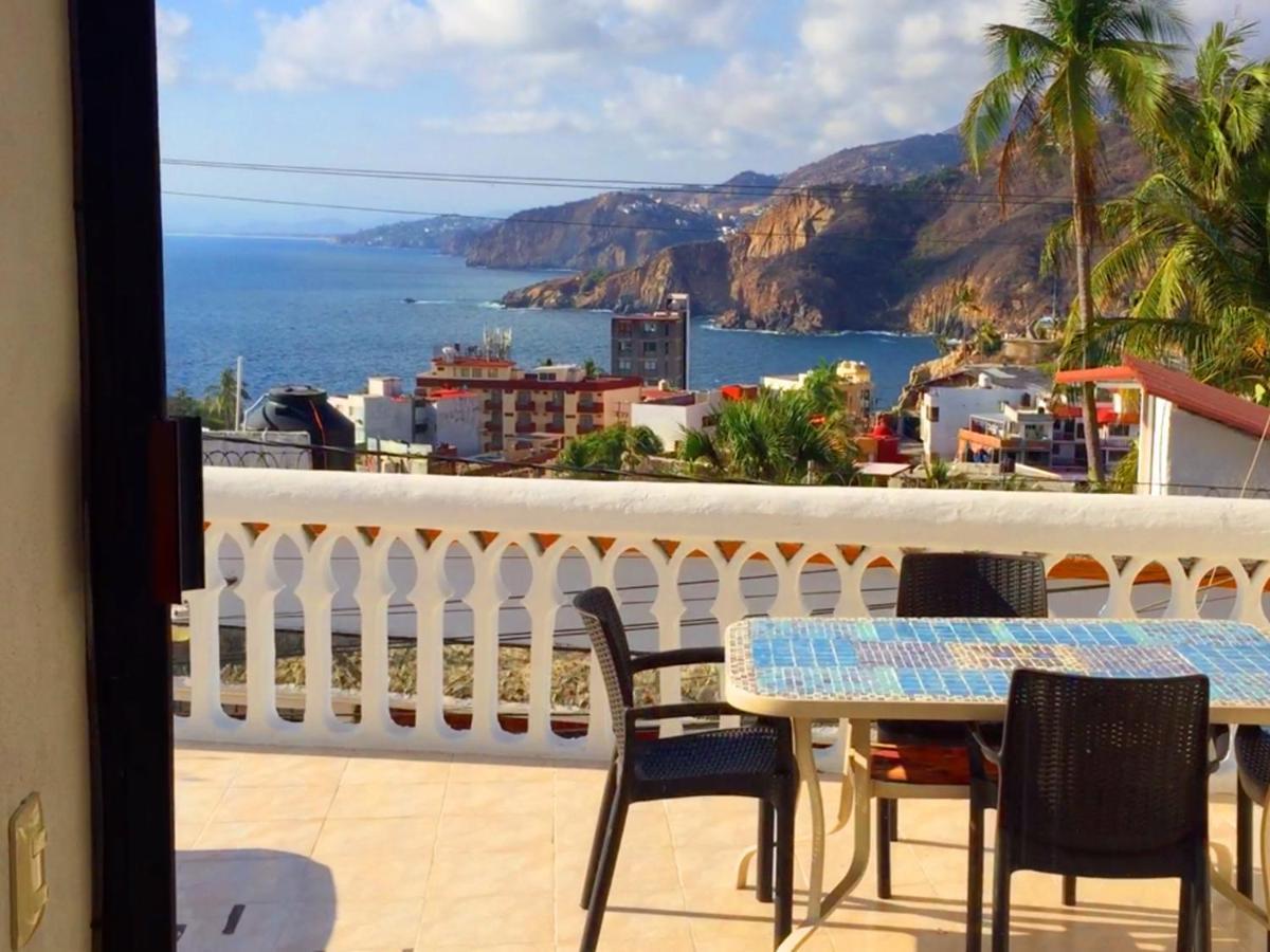 Villa Guitarron Gran Terraza Vista Espectacular 6 Huespedes Piscina Gigante Acapulco Exterior photo