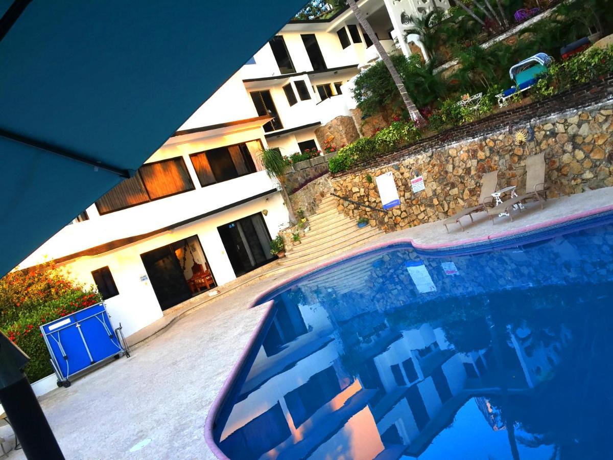 Villa Guitarron Gran Terraza Vista Espectacular 6 Huespedes Piscina Gigante Acapulco Exterior photo