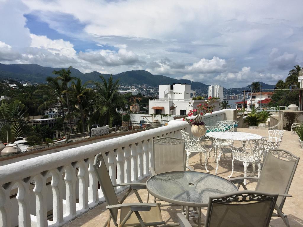 Villa Guitarron Gran Terraza Vista Espectacular 6 Huespedes Piscina Gigante Acapulco Exterior photo