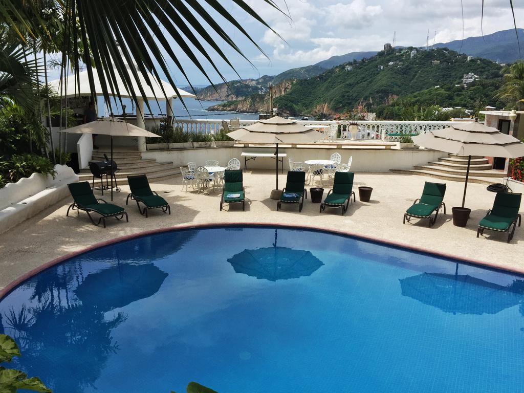 Villa Guitarron Gran Terraza Vista Espectacular 6 Huespedes Piscina Gigante Acapulco Exterior photo
