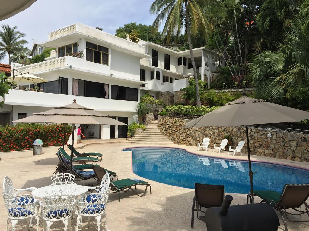 Villa Guitarron Gran Terraza Vista Espectacular 6 Huespedes Piscina Gigante Acapulco Exterior photo